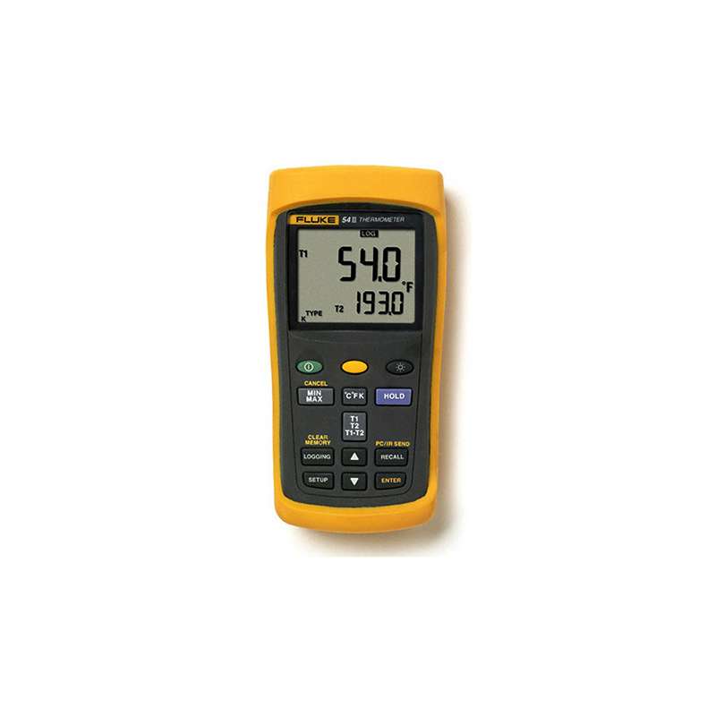 Dual Input Thermometer with USB Recording, 60hz Noise Rejection